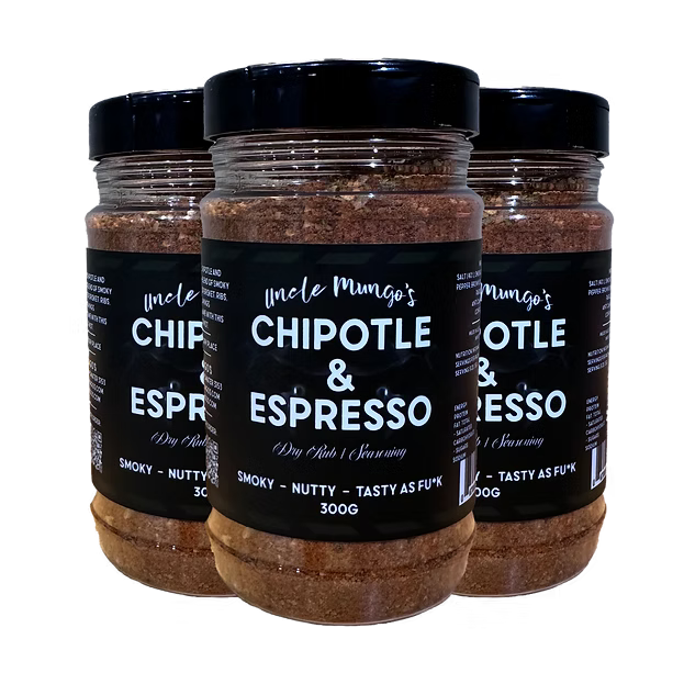 Uncle Mungos Chipotle and Espresso Seasoning 300g