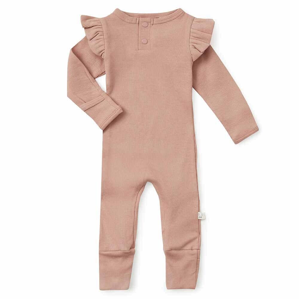Rose Organic Growsuit: 3-6 Months (00)