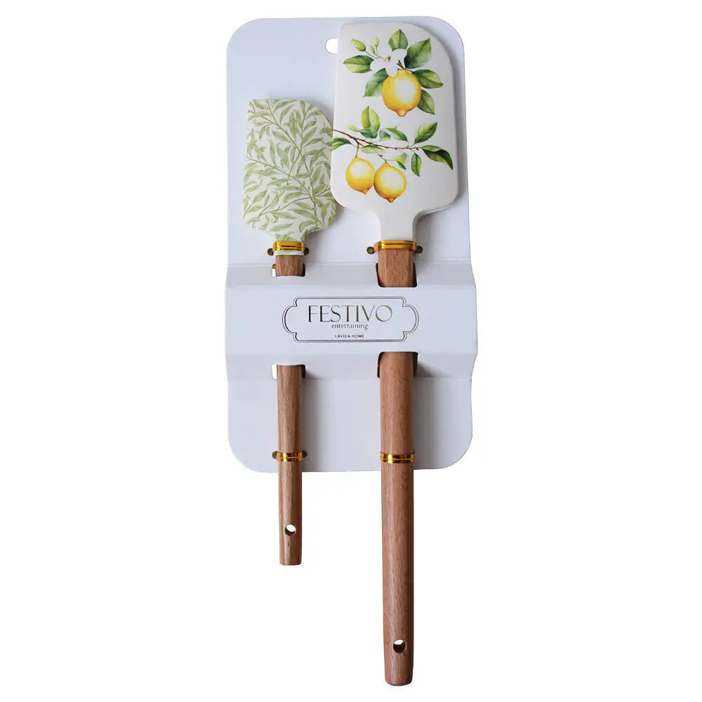 Spatula Set Botanical Lemon