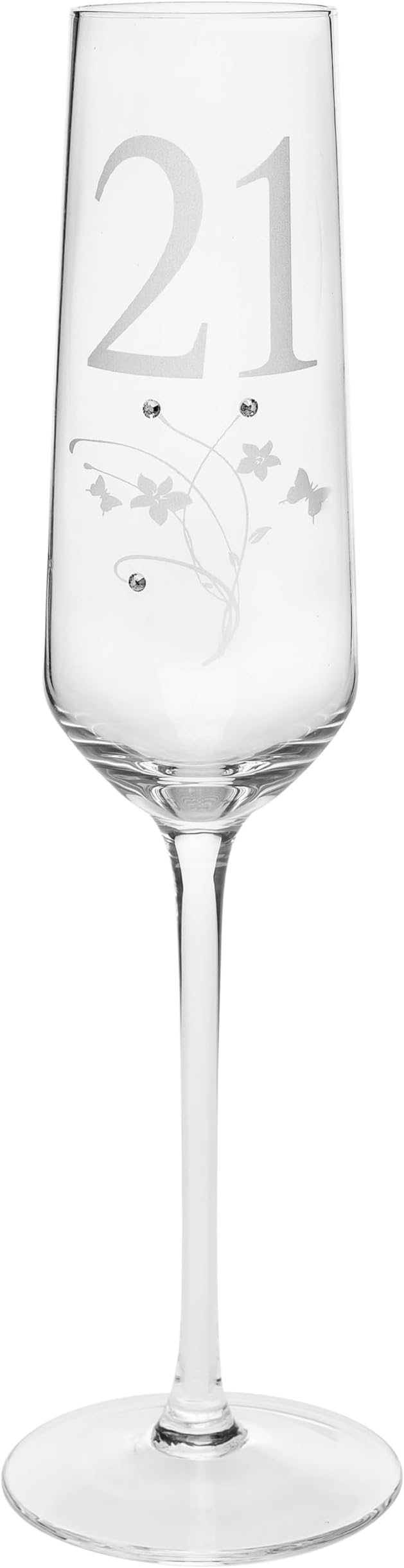 The Celebration Collection Crystal Champagne Glass 21
