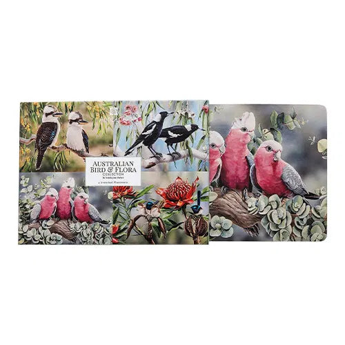 Ashdene Australian Bird and Flora Placemat 6pk