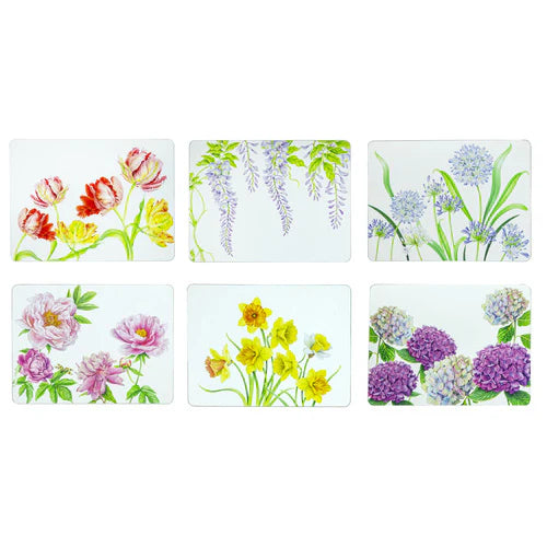 Ashdene Botanical Symphony Placemat Set 6