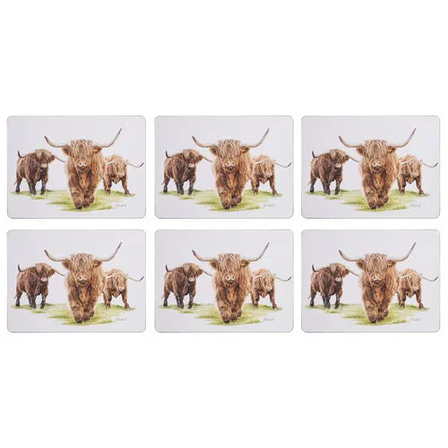 Ashdene Highland Placemats Set 6