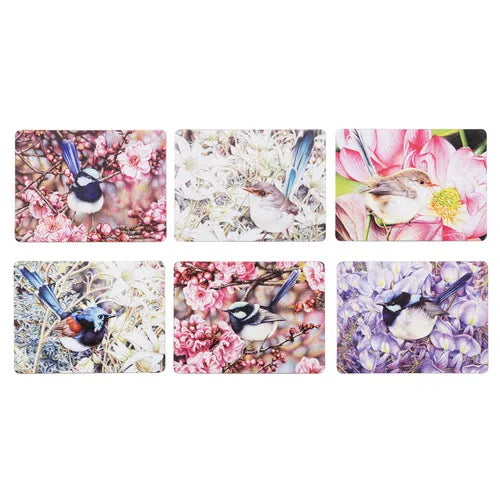Ashdene Placemats Little Wren 6 Pack