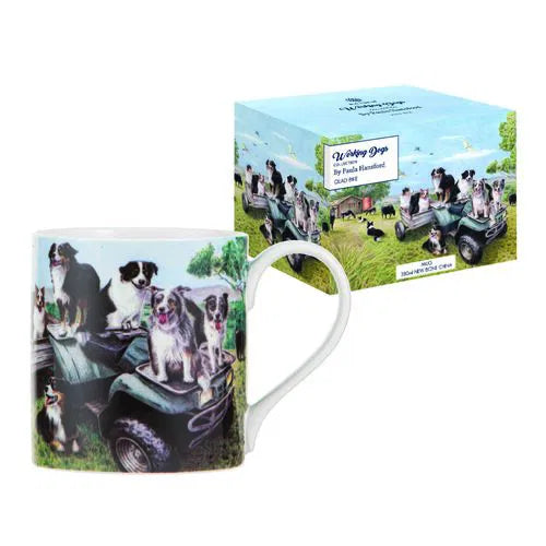 Ashdene Working Dogs Mug Quad Bike
