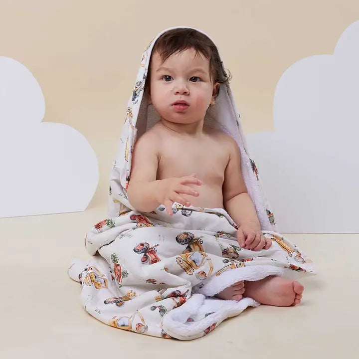 Snuggle Hunny Diggers and Tractors Organic Sleeping Bag 2.5 TOG 6-12mths