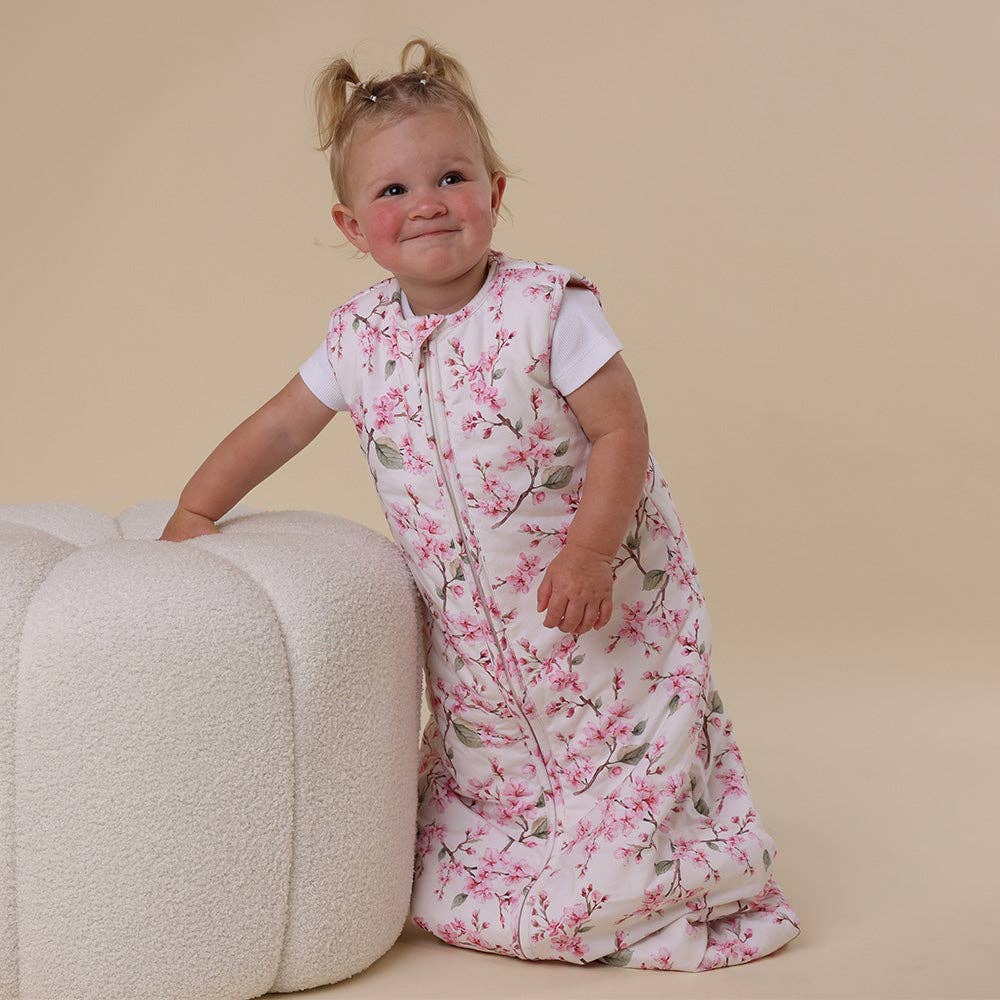 Cherry Blossom Organic Sleeping Bag 2.5 TOG: 6-12M