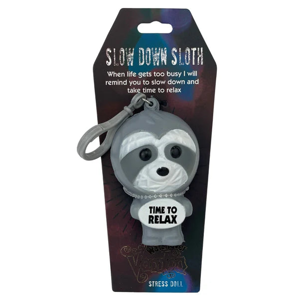 Voodoo Stress Doll Slow Down Sloth