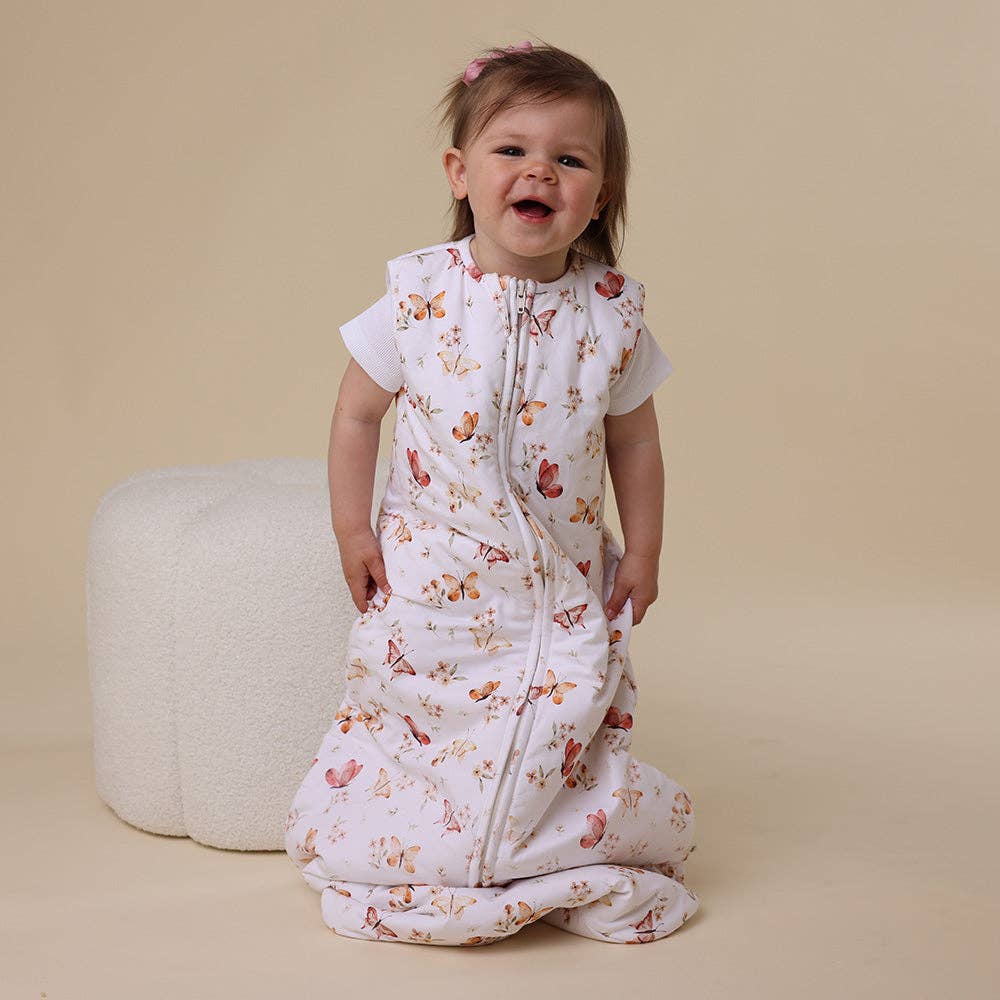 Butterfly Organic Sleeping Bag 2.5 TOG: 6-12M