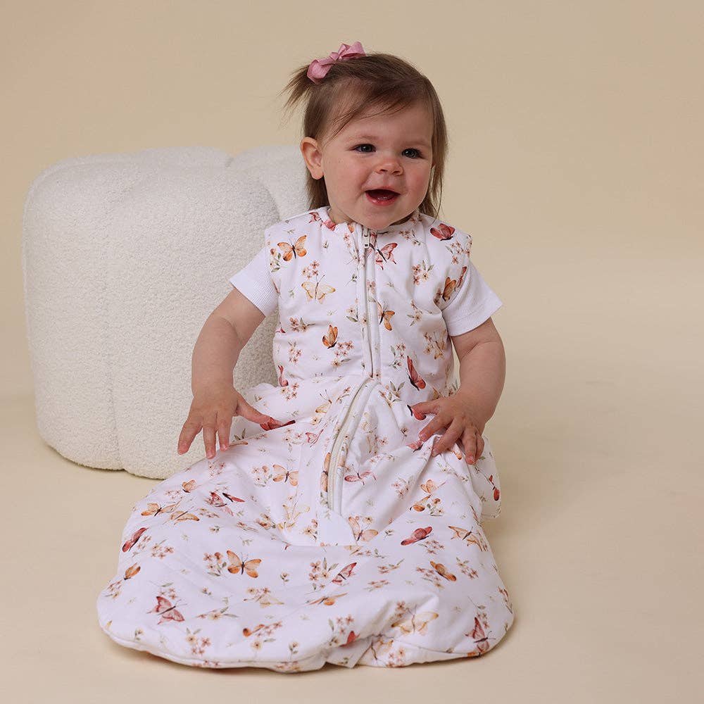 Butterfly Organic Sleeping Bag 2.5 TOG: 6-12M