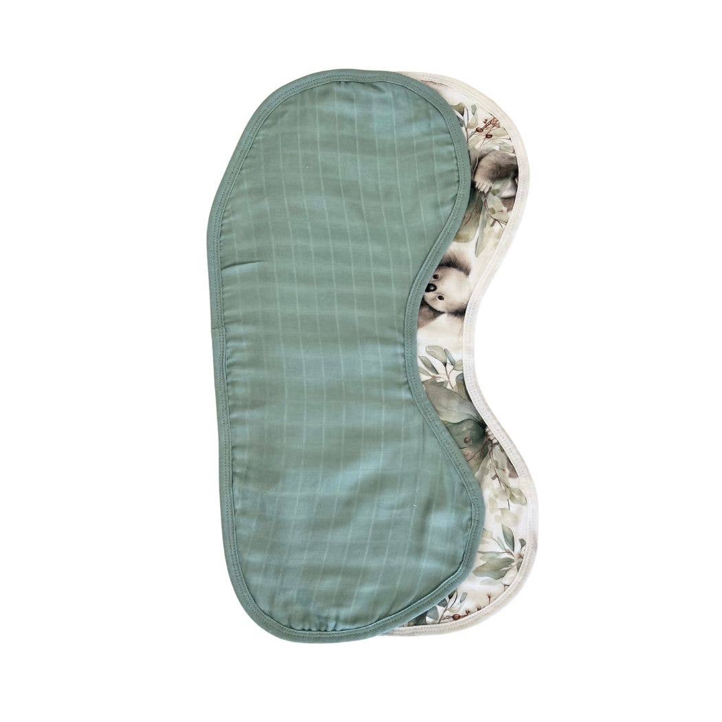 Cuddle Bug & Co Burp Bib Cuddly Koala & Green