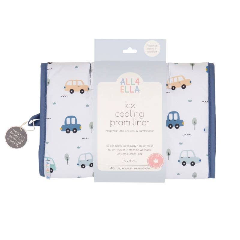 Ice Cooling Pram Liner - Beep Beep