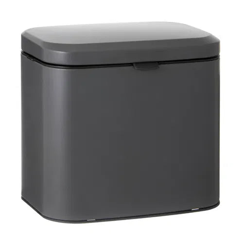 Ladelle Essentials 4 Litre Kitchen Bin Charcoal