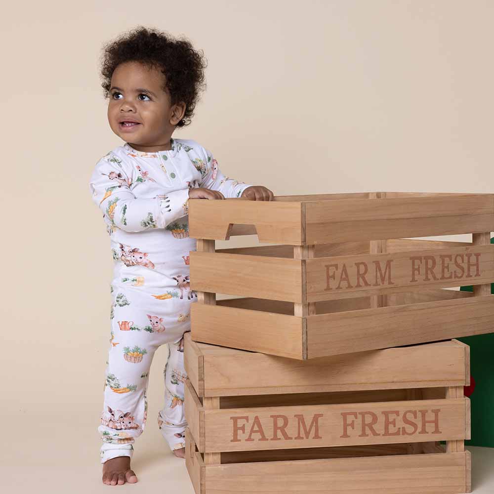 Farm Organic Growsuit: Newborn (0000)