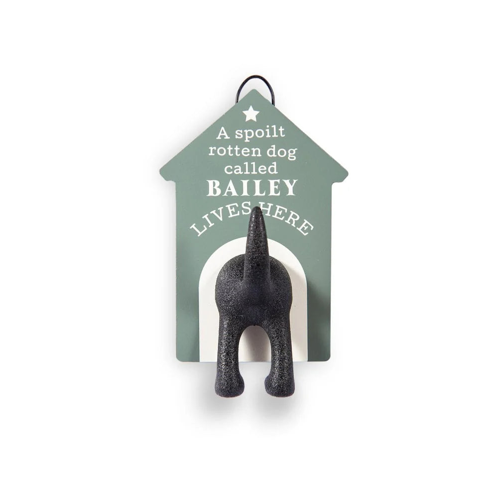 Dog Lead Hook Cream Bailey