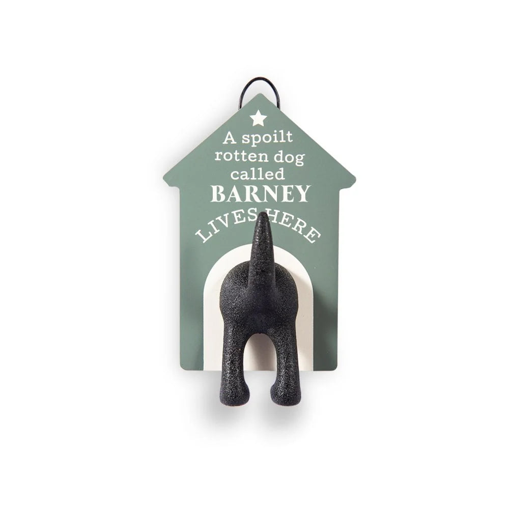 Dog Lead Hook Grey Barney