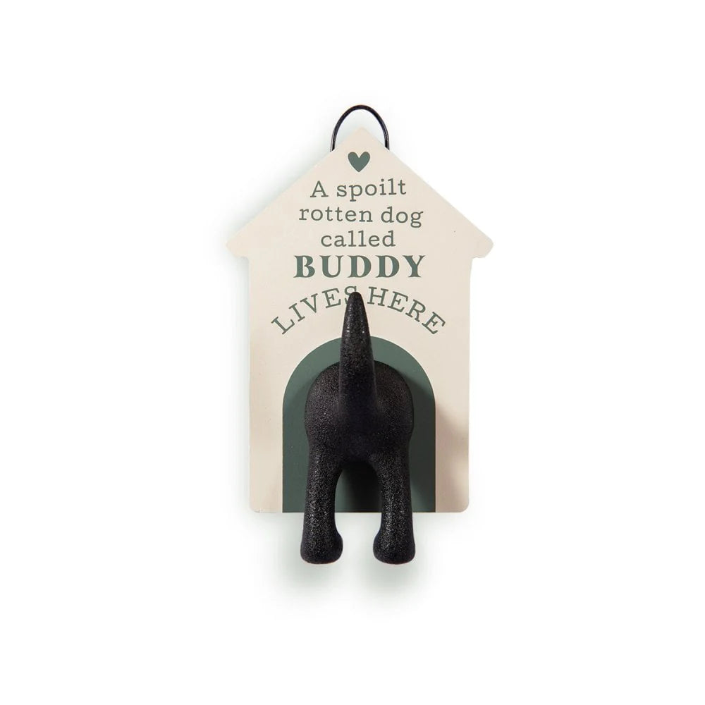 Dog Lead Hook Grey Buddy