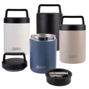 Oasis Dw Food Flask 480ml Latte
