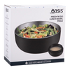 Oasis SS Double Wall Insulated Fresh N Go Lunch Bowl 950ml Black