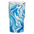 Summer Swirl Blue Stainless Steel Travel Mug