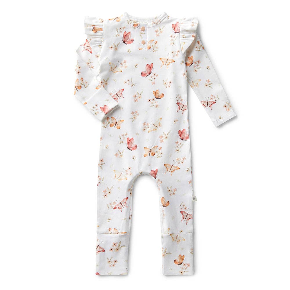 Butterfly Organic Growsuit: 3-6 Months (00)