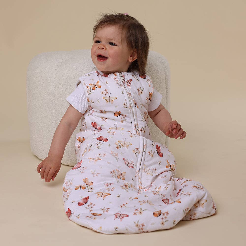 Butterfly Organic Sleeping Bag 2.5 TOG: 12-24M