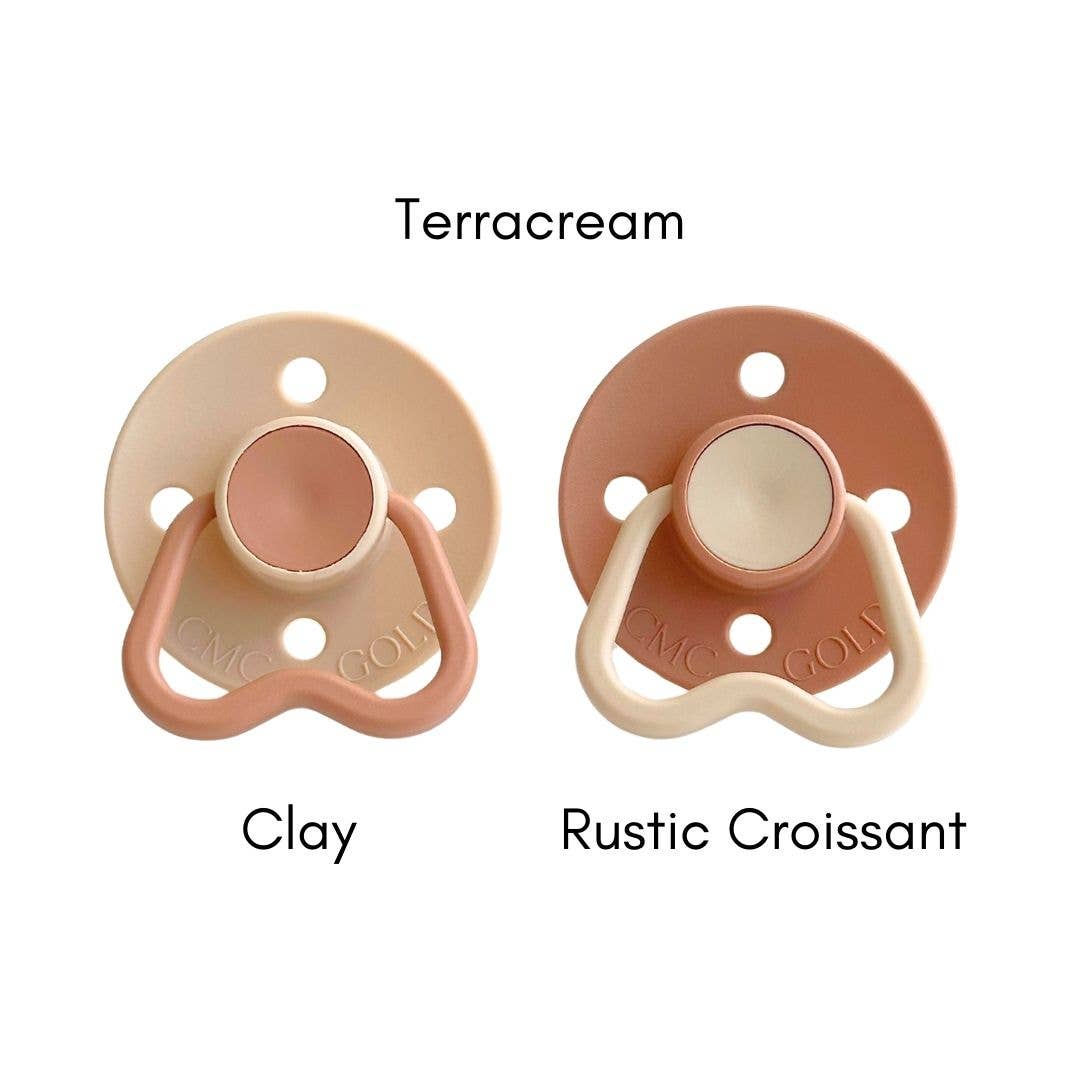 *NEW* CMC &#39;Hold Me&#39; Varicolour Dummies - Terracream: Size 1