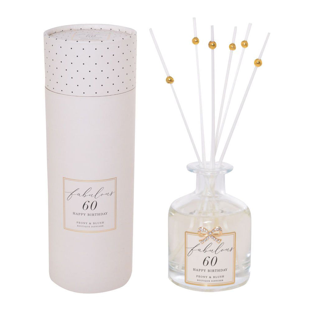 Fabulous 60 Happy Birthday Reed Diffuser