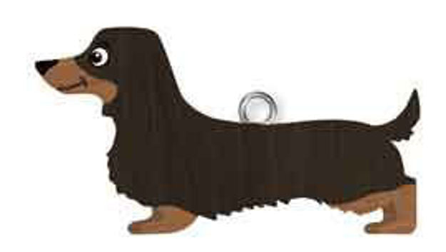 Handmade Dachshund Keyring