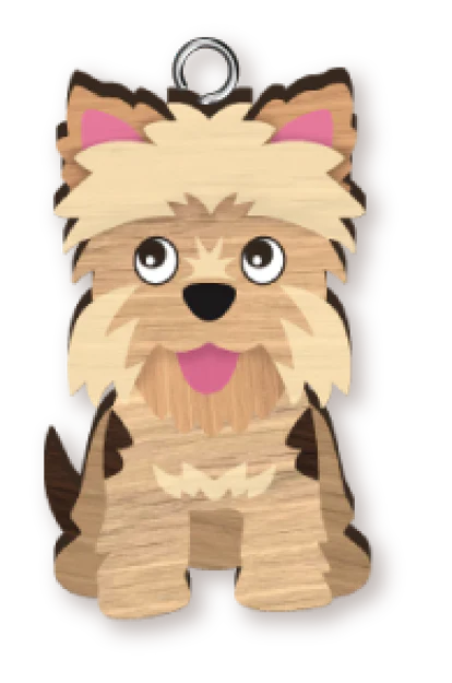 Handmade Terrier Keychian