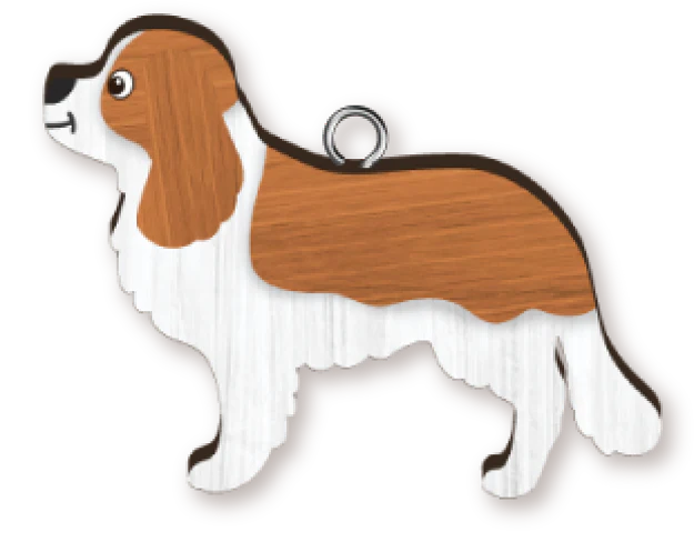 Handmade Cocker Spaniel Keyring