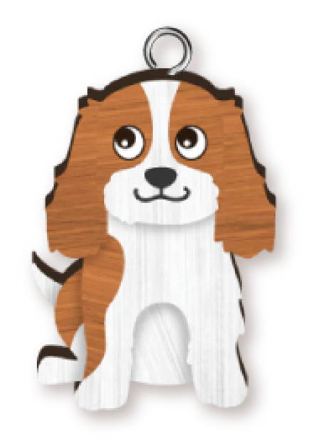 Handmade Cavalier Key Ring