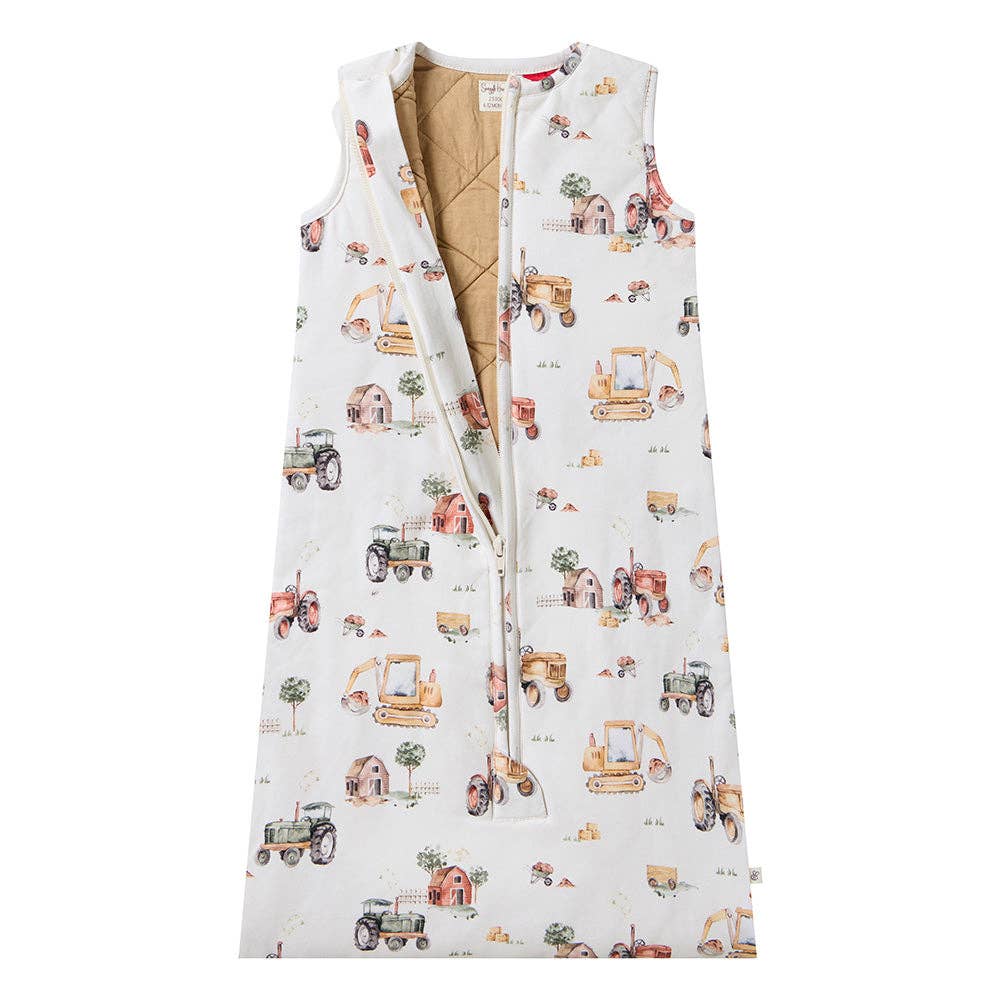 Diggers & Tractors Organic Sleeping Bag 2.5 TOG: 6-12M