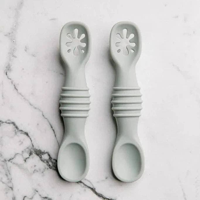 Sticky Spoons - Best Baby Spoon: Blue Lemonade