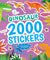 2000 Stickers Dinosaur Book