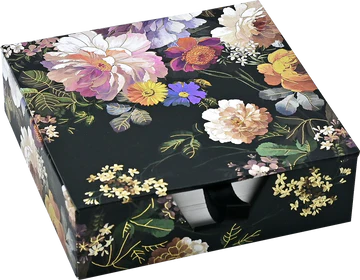 Desk Notes Midnight Floral