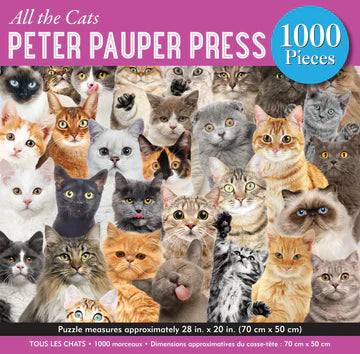 Puzzle All The Cats 1000pc