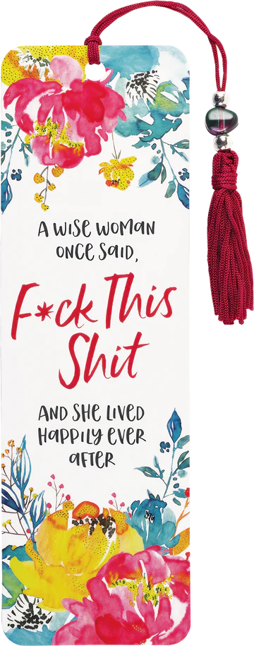 Beaded Bookmark A Wise Woman Once Said