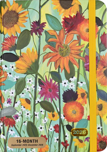 2026 Calendar Diary Sunflower Dreams