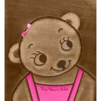 Tiny Bear Bible Pink