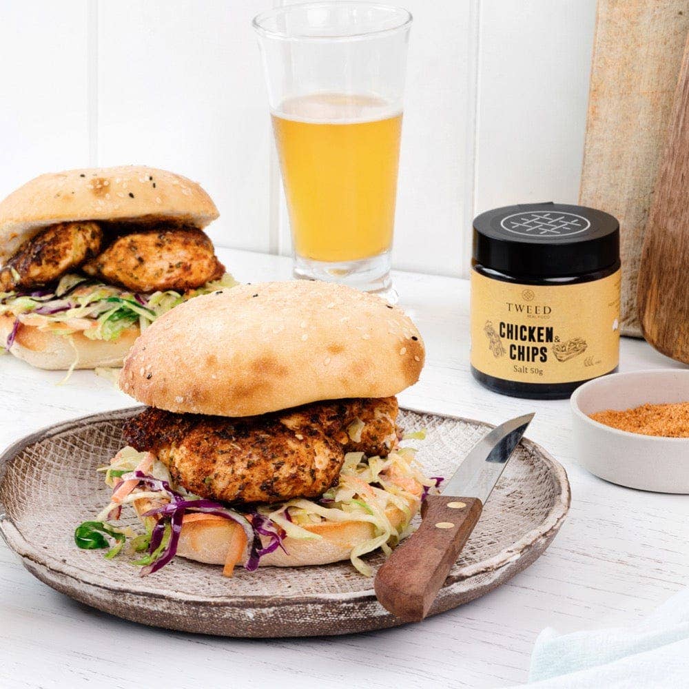 Chicken and Chips Salt: Jar 60g $10.95