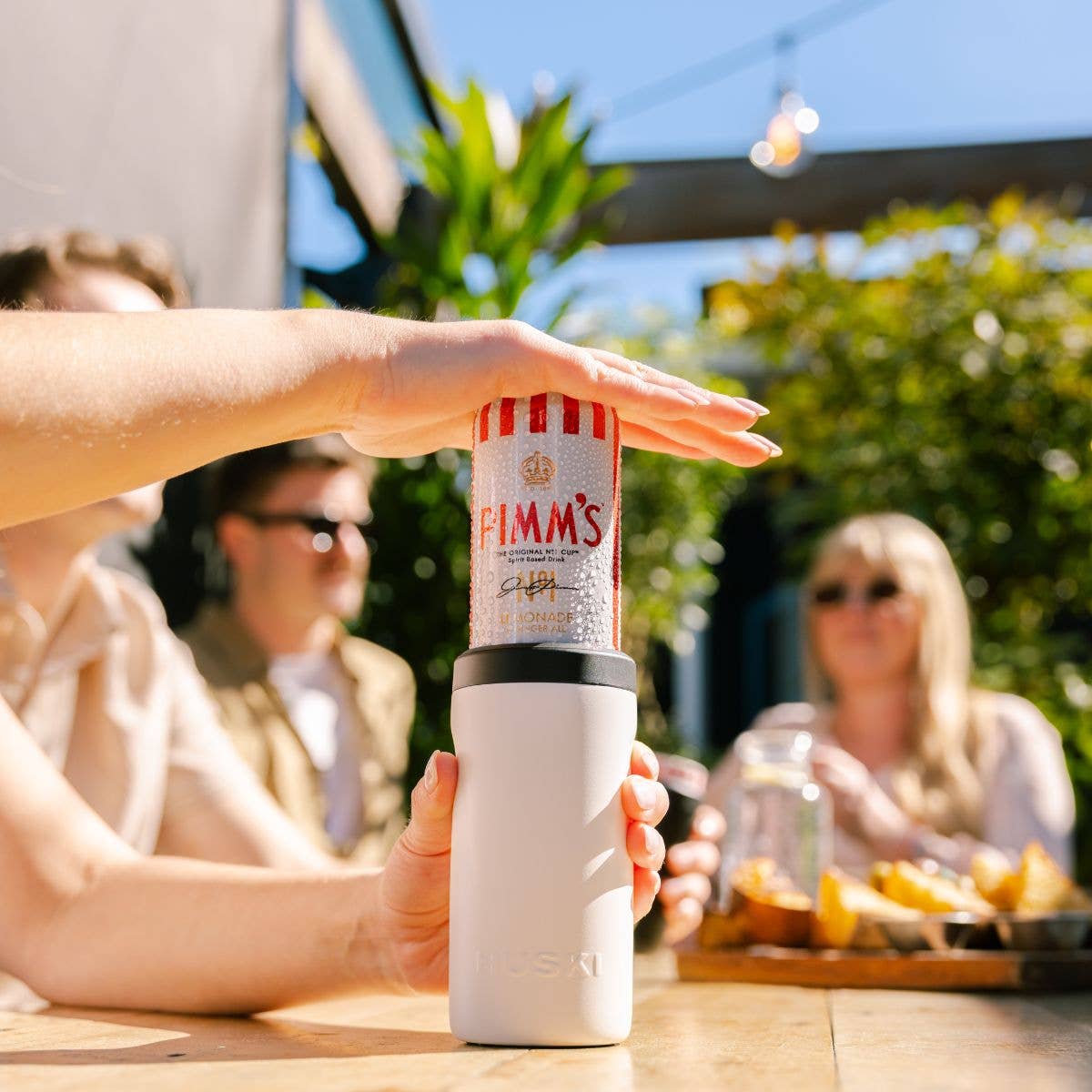 NEW: Huski Slim Can Cooler - Powder Pink