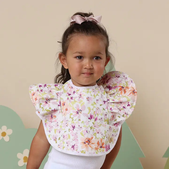 Snuggle Hunny Isla Waterproof Frill Bib