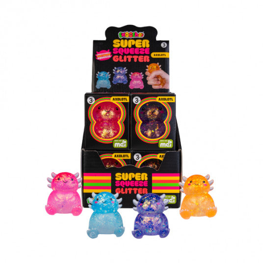 Smooshos Super Squeeze Glow Axolotl