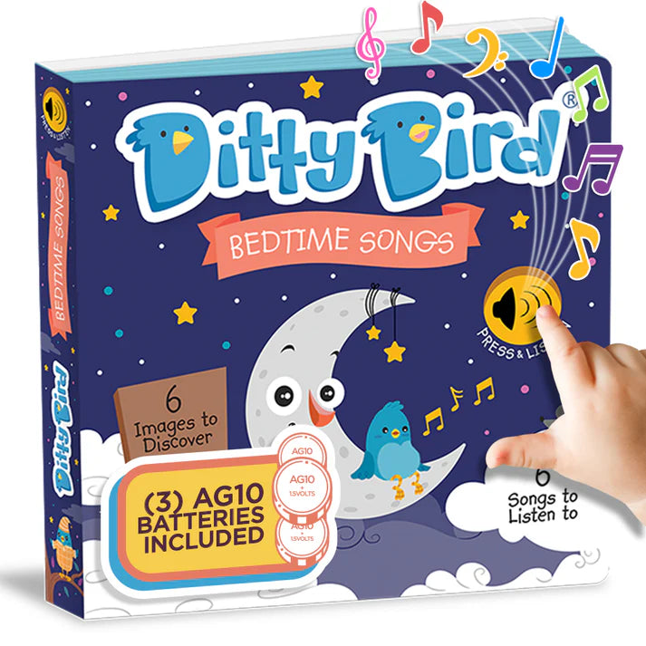 Ditty Bird Bed Time Songs Rechargeable Press And Listen