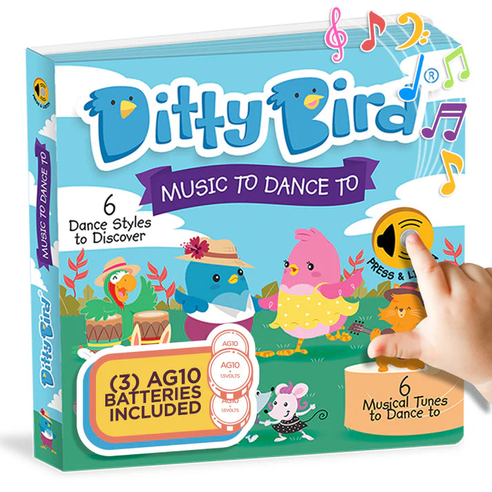 Ditty Bird Music To Dance To Rechargeable Press And Listen