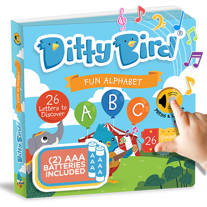 Ditty Bird Fun Alphabet Rechargeable Press And Listen