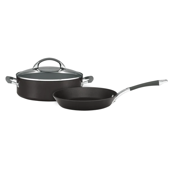 Anolon End 2 Pce Set 28cm 4.7L 26cm Skillet