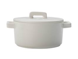 Maxwell and Williams Epicurious Round Casserole White 500ml