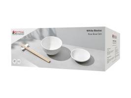 Maxwell and Williams White Basics Rice Bowl Set 16pc